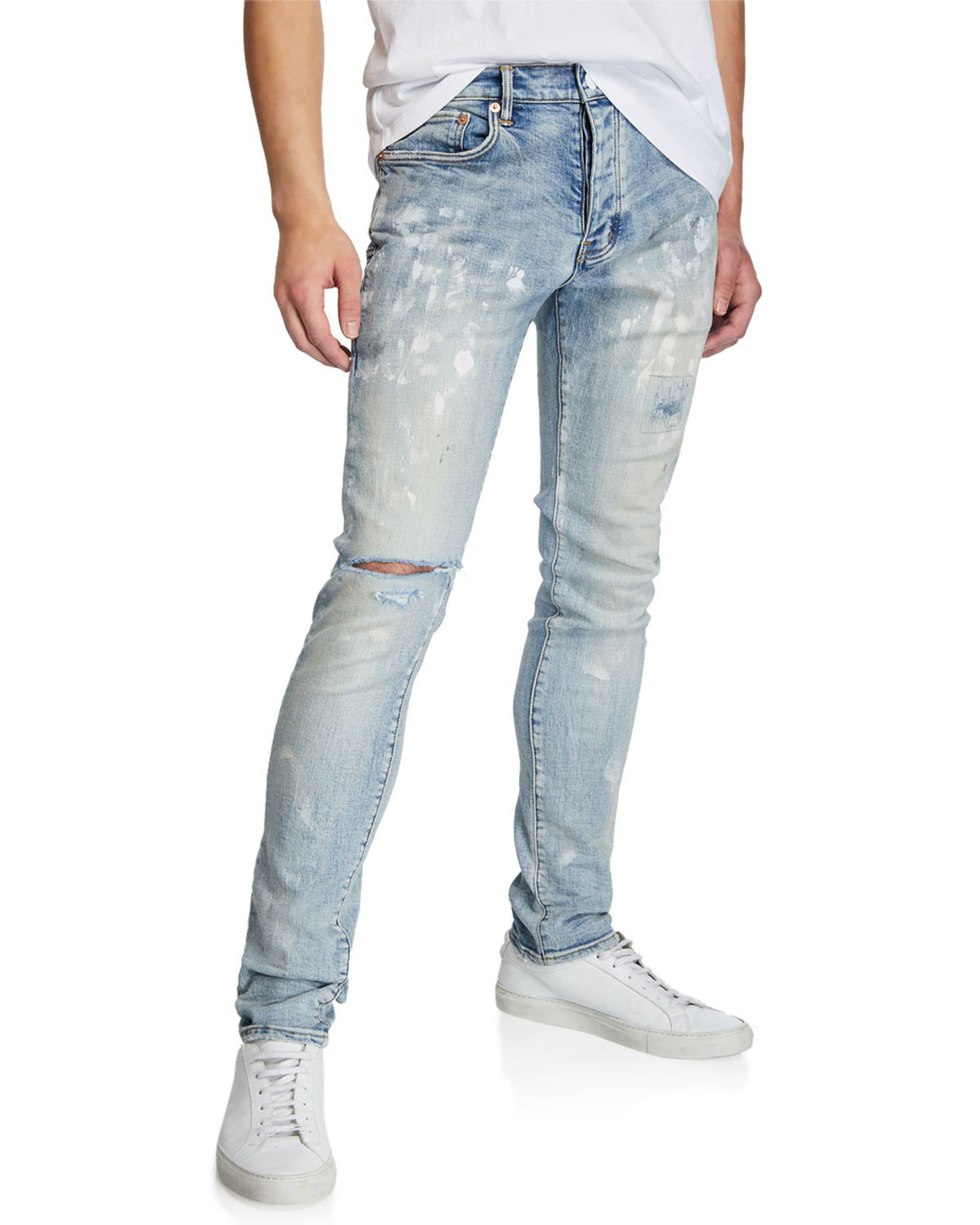 purple brand blue jeans
