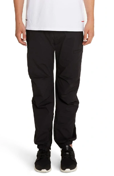 Moncler Men's Technical Biker Trousers In Black