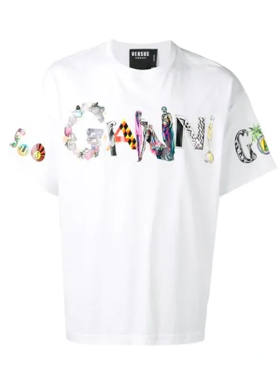 Versus Ganni T-shirt In White