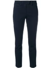 Dondup Skinny Trousers In Navy