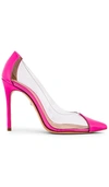 Neon Pink Patent Leather