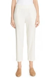 Eileen Fisher Tapered Ankle Pants In Bone
