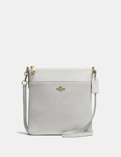 Coach Kitt Messenger Crossbody In Gold/chalk