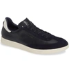 Cole Haan Grandpro Turf Leather And Suede Trainers In Navy Ink Leather
