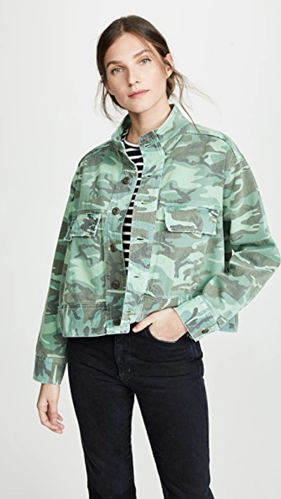 Amo Army Patch Jacket In Spring C