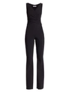 Chiara Boni La Petite Robe Pierpaoletta V-neck Jersey Jumpsuit In Black
