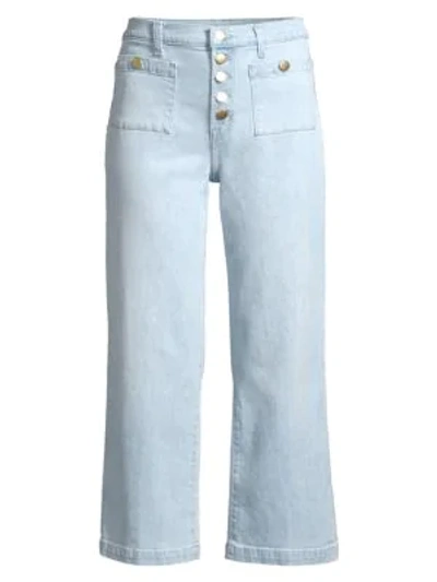 J Brand Joan High-rise Crop Jeans In Elara