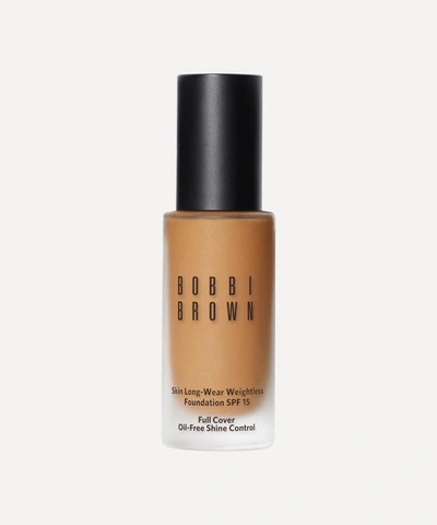 Bobbi Brown Skin Long-wear Weightless Liquid Foundation Spf 15 In Golden Natural