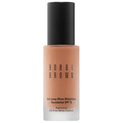 Bobbi Brown Skin Long-wear Weightless Liquid Foundation With Broad Spectrum Spf 15 Sunscreen, 1 oz In Neutral Almond N0