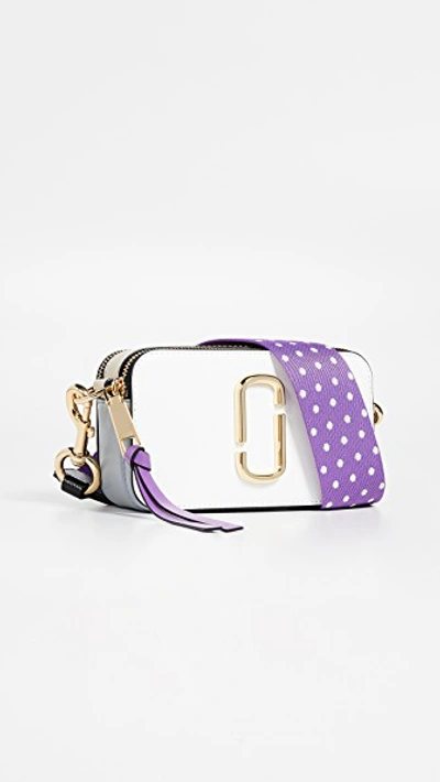 Marc Jacobs Snapshot Camera Bag In Moon White Multi