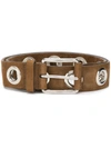 Gucci Eyelet-embellished Belt - Brown