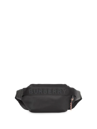 Burberry Medium Sonny Logo Belt Bag - Black
