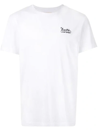 Kent & Curwen Embroidered T-shirt In White