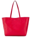 Stella Mccartney Logo Tote Bag In Red