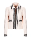Twinset Suit Jackets In Light Pink