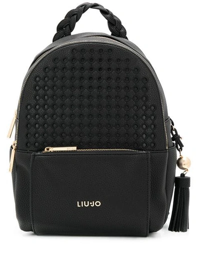 Liu •jo Medium Backpack In Black
