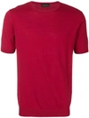 Roberto Collina Knitted T In Red