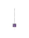 Gucci Earring With Square G Cube In Silver