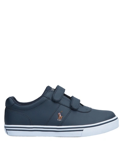 Ralph Lauren Sneakers In Dark Blue