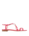 Sergio Rossi Sandals In Fuchsia
