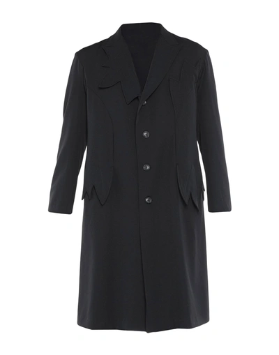 Yohji Yamamoto Full-length Jacket In Black