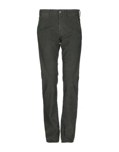 Incotex Casual Pants In Dark Green