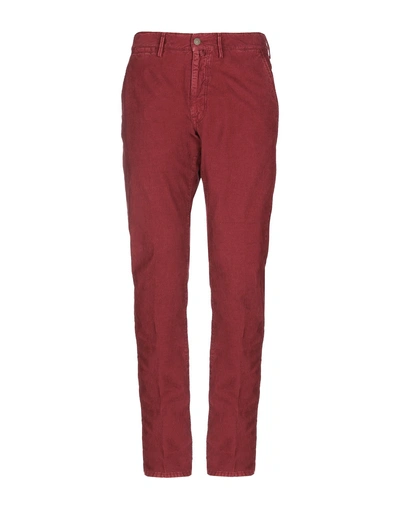 Incotex Pants In Red