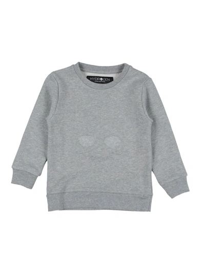 Hydrogen Sweatshirts In Light Grey