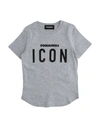 Dsquared2 T-shirts In Grey