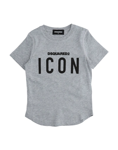 Dsquared2 T-shirts In Grey