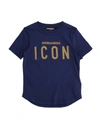 Dsquared2 T-shirts In Blue