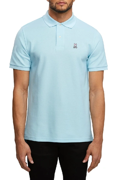 Psycho Bunny Classic Fit Pique Polo Shirt - 100% Exclusive In Ciel