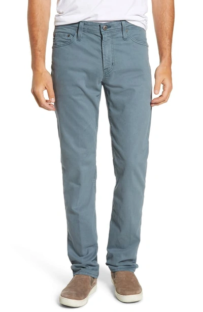 Ag Everett Sud Slim Straight Leg Pants In Prushin Blue