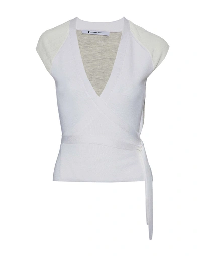 Alexander Wang T Sweater In Ivory