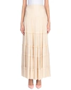Manila Grace Long Skirts In Beige