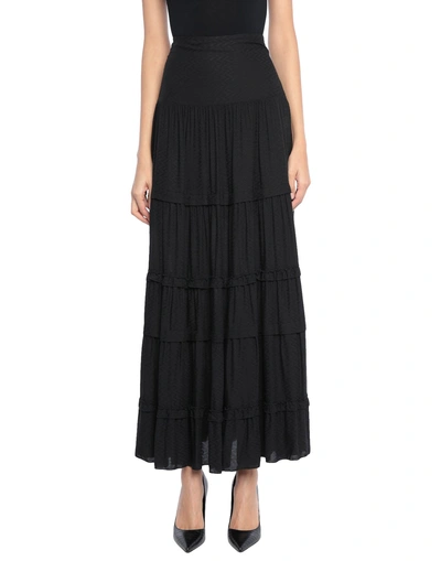 Manila Grace Maxi Skirts In Black