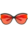 Balenciaga Eyewear Unlimited Sunglasses - 橘色