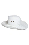 Eric Javits Squishee® Western Hat In White