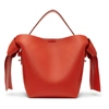 Acne Studios Musubi Leather Mini Bag - Coral In Red