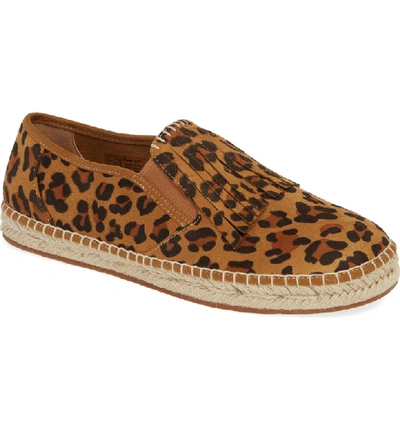 Ariat Joy Kiltie Slip-on Sneaker In Leopard Suede