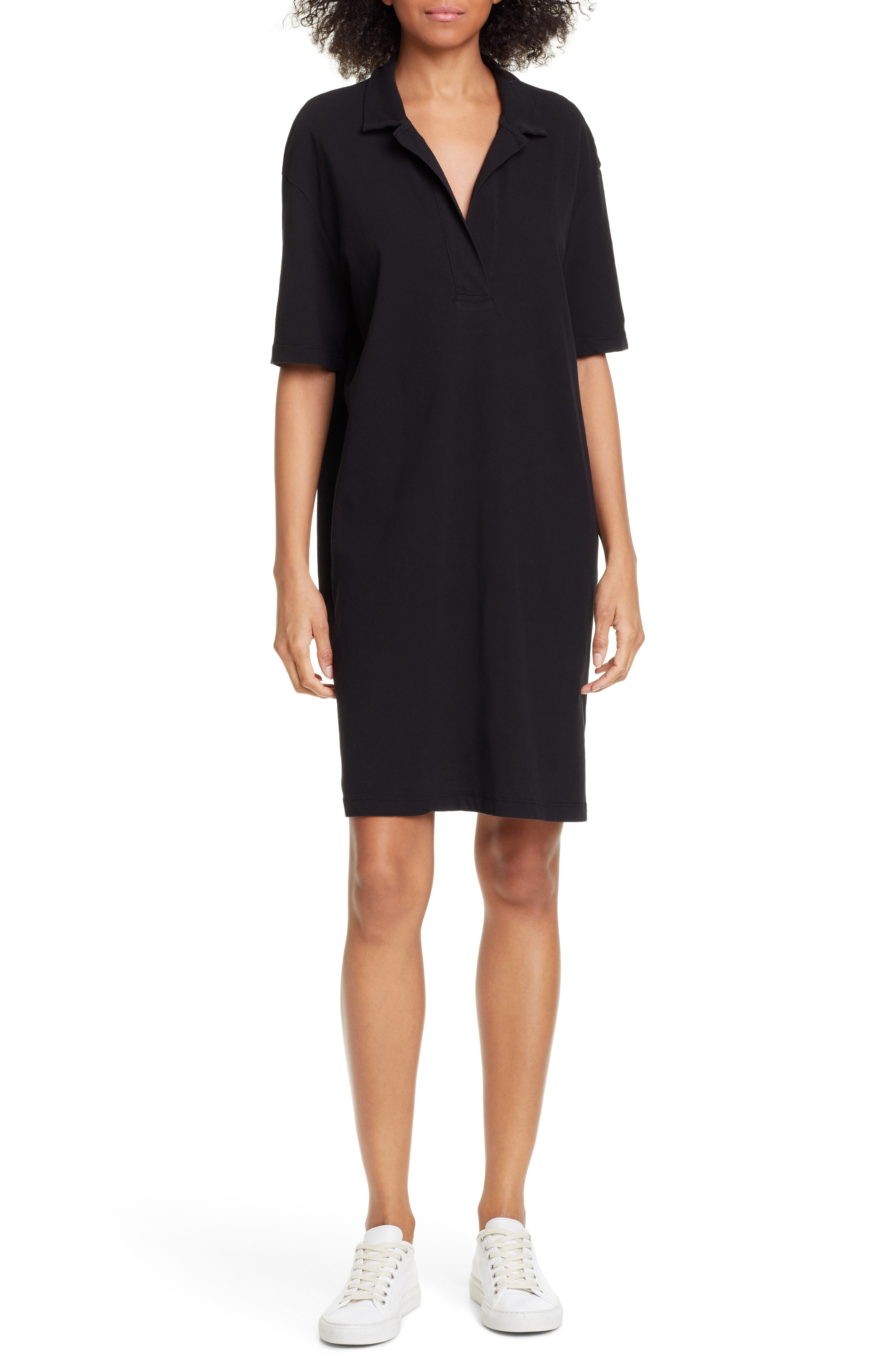 oversized polo dress