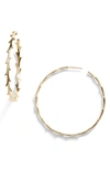 Argento Vivo X Dru. Large Thorn Hoop Earrings (nordstrom Exclusive) In Gold