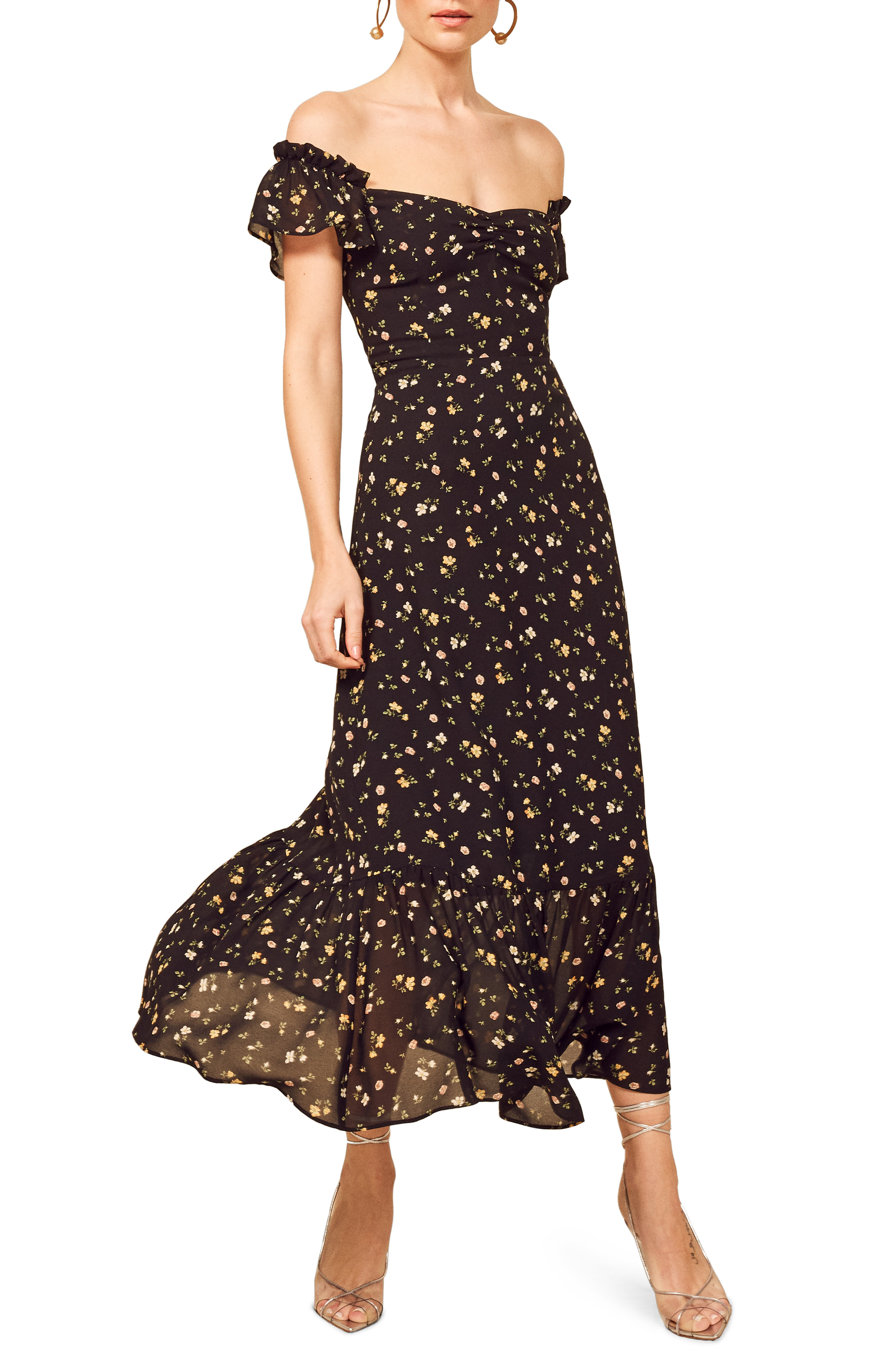 reformation venezia dress