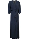 Reformation Winslow Maxi Dress In Blue