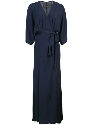 Reformation Winslow Maxi Dress In Navy