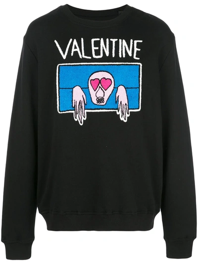 Haculla Valentine Sweatshirt In Black