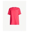 Champion Logo-print Cotton-jersey T-shirt In Pink