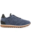 Alberto Fasciani Perforated Detail Trainers - Blue