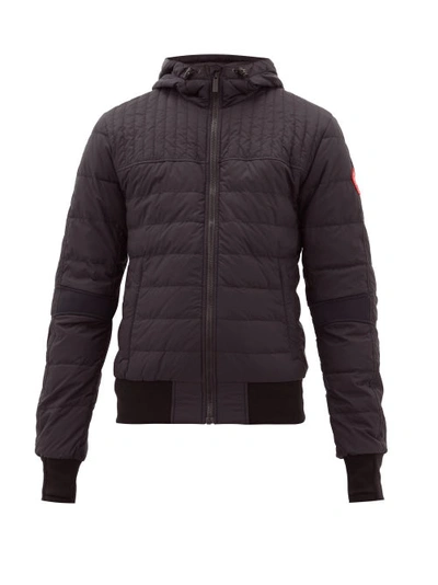 Canada Goose Men's Cabri Hooded Puffer Jacket In Black