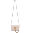 Givenchy Pocket Mini Pouch Convertible Clutch/belt Bag - Golden Hardware In Pale Pink